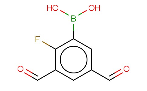2-FLUORO-3,5-DIFORMYLPHENYLBORONIC ACID